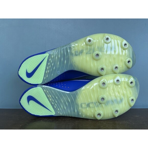 Nike Air Zoom Long Jump Elite Blue Track Spikes Men's Size 9.5 CT0079-400 - Picture 11 of 13